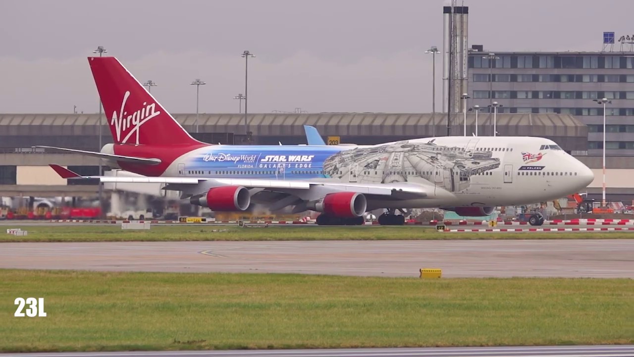 Flying The Iconic Jumbojet GVLIP B744 VS75 From Manchester To Orlando