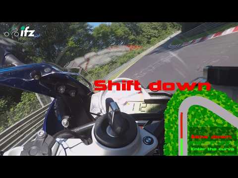 Ride corners safely - Entering the curve from the outside