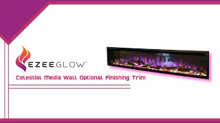 Ezee Glow Celestial Media Wall Finishing Trim