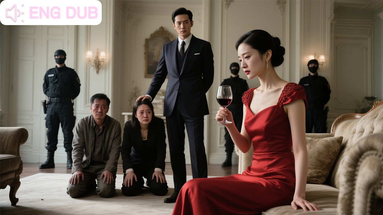 Husband cheats and kicks wife out, unaware she’s rich; one call bankrupts him!#drama #movie