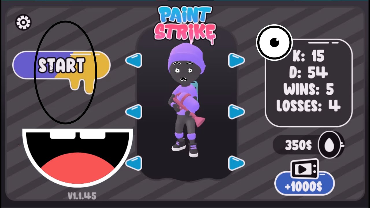 Kids Game Paint Strike YouTube