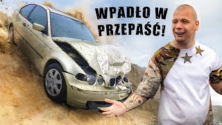 BMW E46 spadło w przepaść!