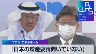 「日本の増産要請聞いていない」 サウジ エネルギー相（2021年11月5日）