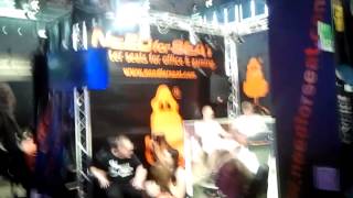 Gamescom 2013 - walk through hall 8 - Riot Games, Wargaming.net, NVIDIA