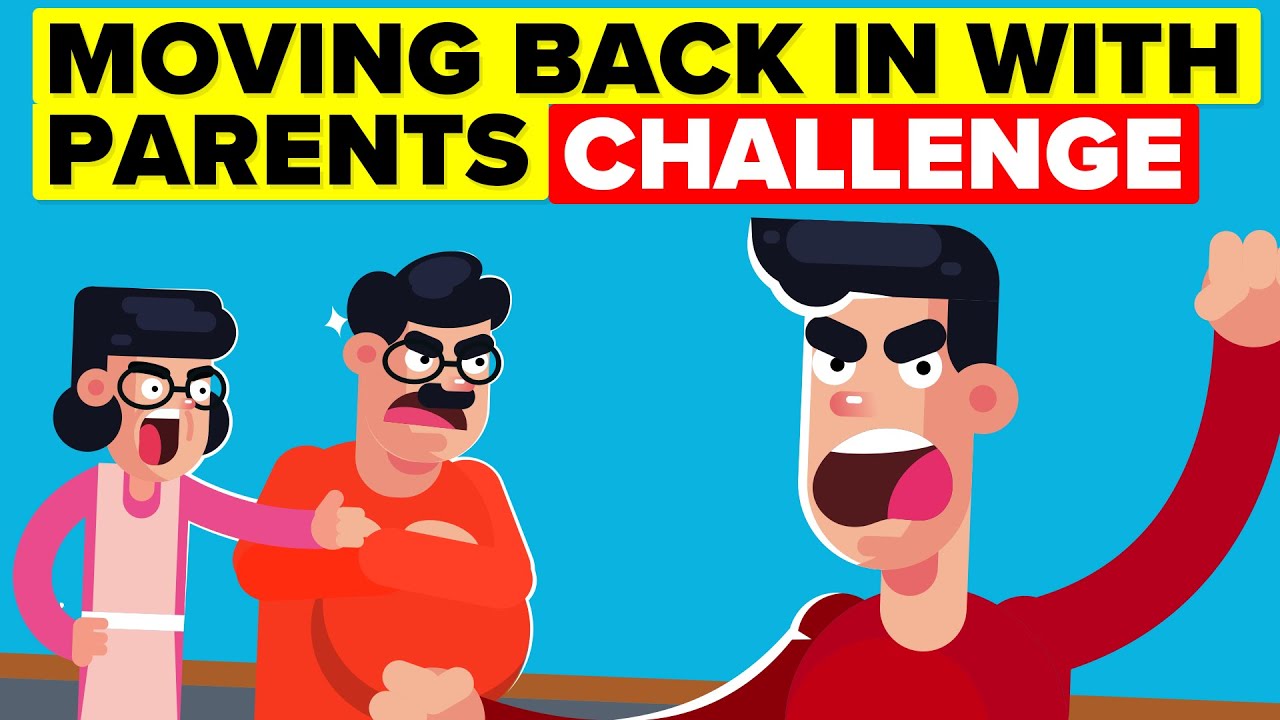I Had To Move Back In With My Parents For 30 Days And This is What Happened  FUNNY CHALLENGE