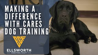 Making a Difference with CARES Dog Training by Ellsworth Correctional Facility Residents