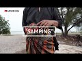 Busana melayu  tutorial cara pemakaian samping