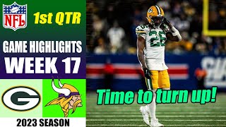 Green Bay Packers vs Minnesota Vikings WEEK 17 [FULL GAME] | NFL Highlights 2023