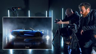 How to SHOOT CAR PHOTOGRAPHY with Light Painting! (Audi R8 & Aston Martin DBS)