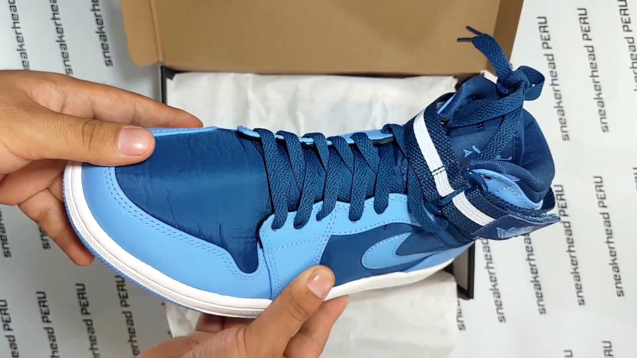 air jordan 1 high strap french blue