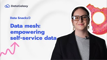 Data Snacks: Data mesh, empowering enterprises with self-service