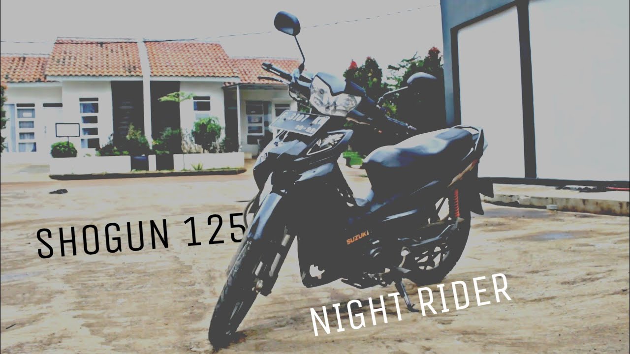 BUKAN REVIEW ! - Suzuki Shogun 125 Night Rider - YouTube