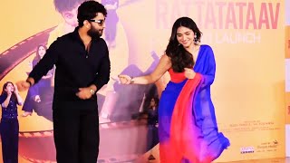 Vishwak Sen & Kayadu Lohar Dances to Rattatataav Song @ Launch Event | Bheems Ceciroleo | Funky