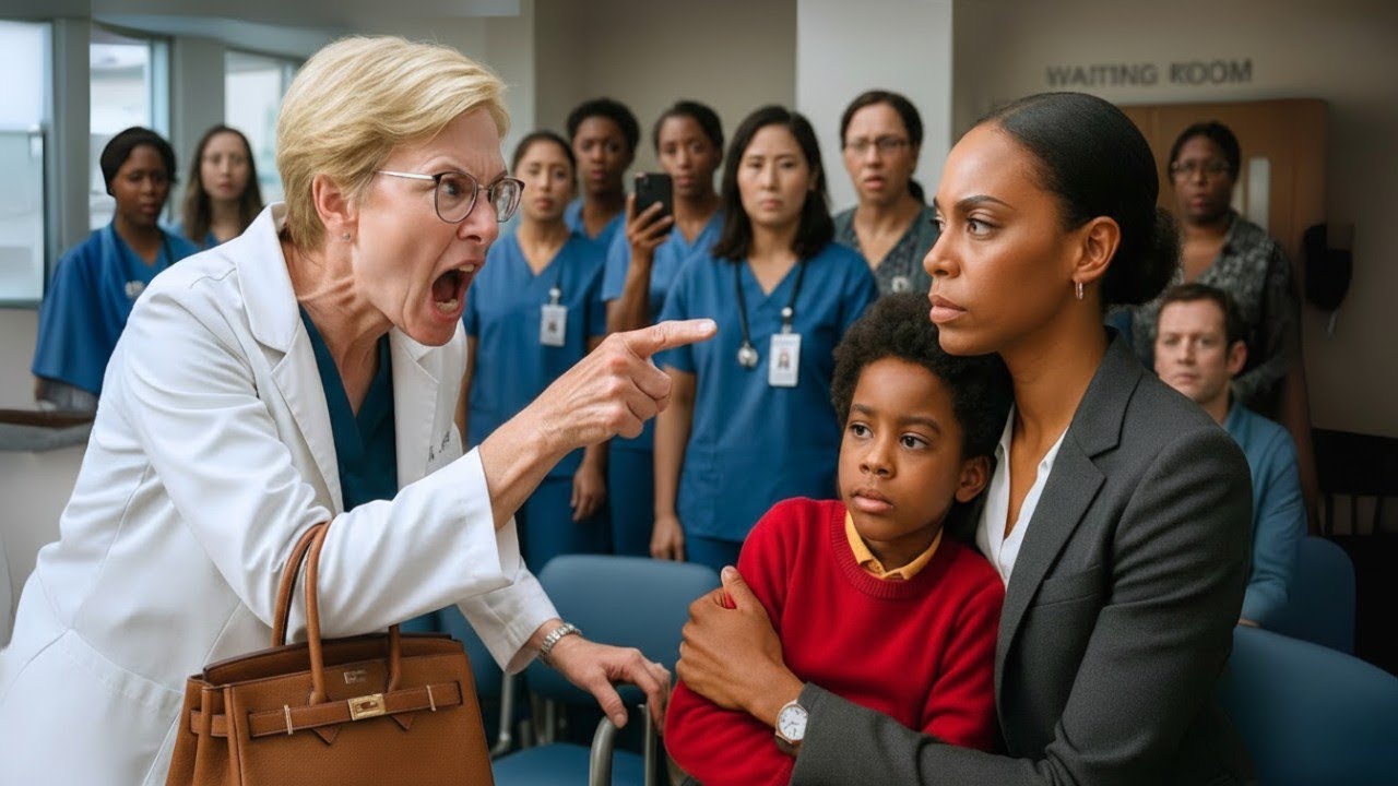 Urgencias se negó a atender al hijo de una directora ejecutiva afroamericana delante de todos; horas