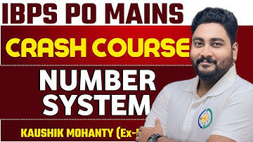 Number System All Important Concepts For IBPS PO Mains 2024 || Career Definer || Kaushik Mohanty