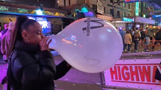 Party Girls Blow balloons in public (Preview Clip)