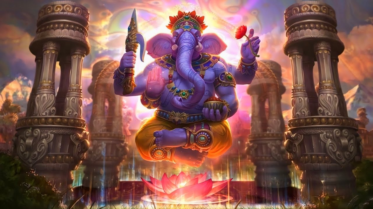 "Ekadantaya Vakratundaya | दिव्य गणेश भजन | Powerful Ganpati Song with Divine Visuals"