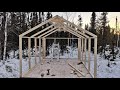 Greenhorn builds a tent frame