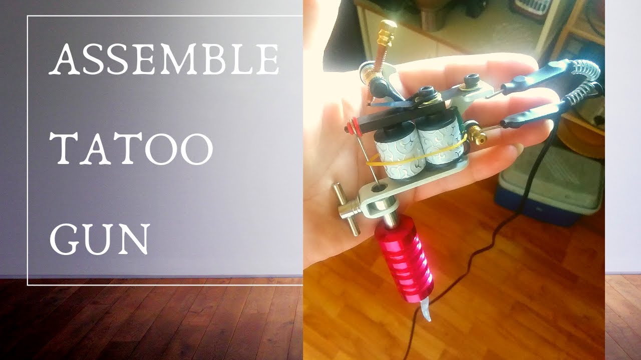 How to Set Up Tattoo Gun, Dragon Hawk Tattoo Machine