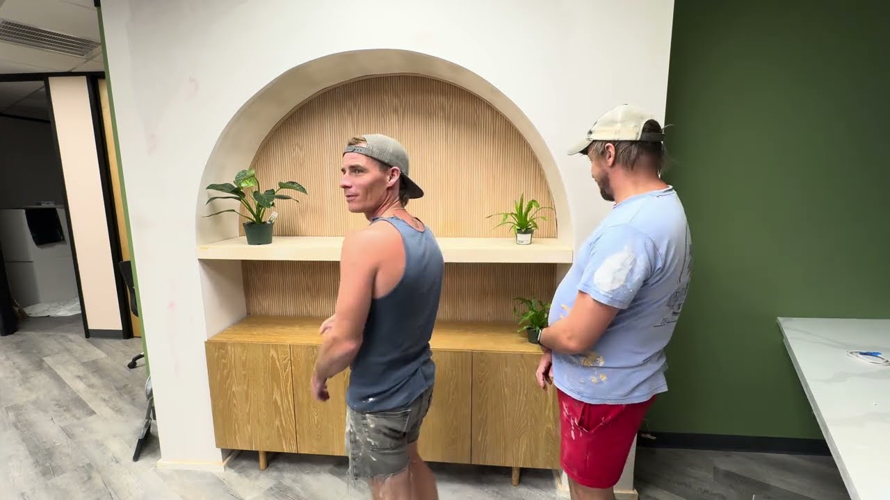 DIY Arch Accent Wall ✨