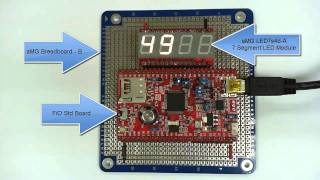 Simple aMG 7 Segment LED Countdown Timer Demo