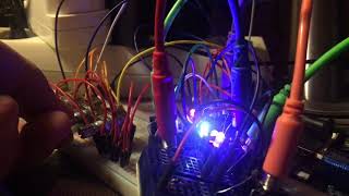 ADC binary gate sequencer breadboard test