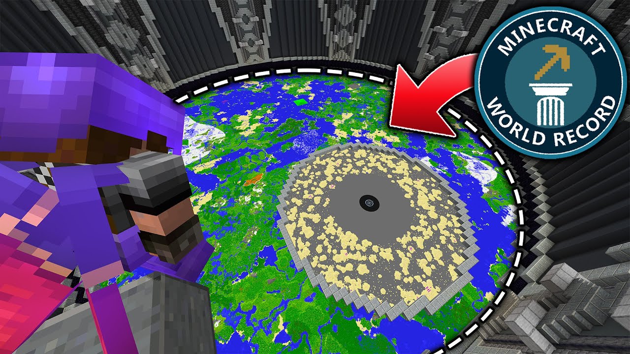 Is Minecraft the largest map?