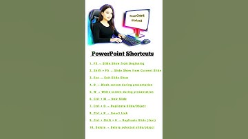 PowerPoint Shortcuts !! #powerpoint #shorts #shortcutkeys