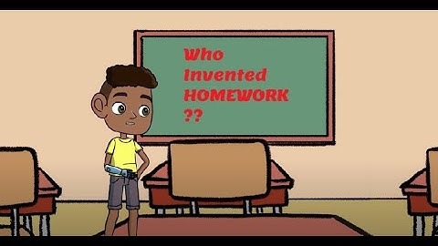 Who invented HOMEWORK ??!! / Kids Video / Kids Channel
