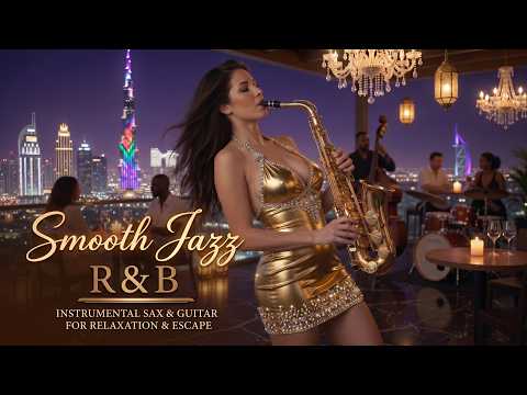 Smooth Jazz & R&B 🌙 Midnight Saxophone for Relaxing, Study & Sleep