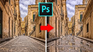 Create Realistic Puddles in Photoshop