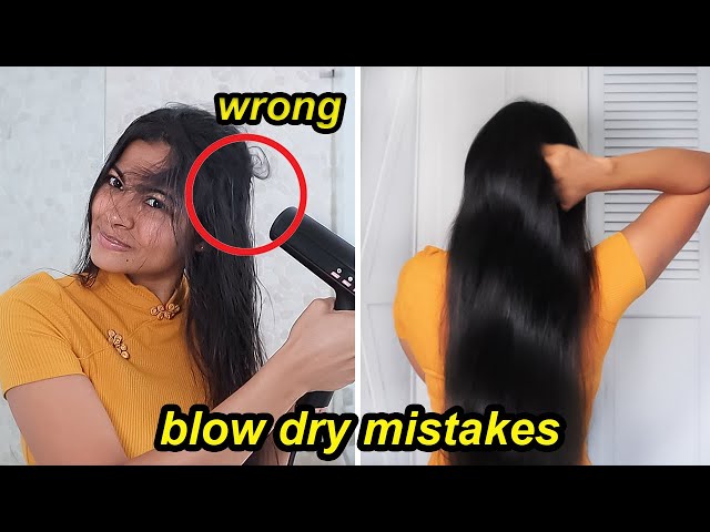 The blow dry mistakes you may be making (and how to fix them) - The Small  Things Blog