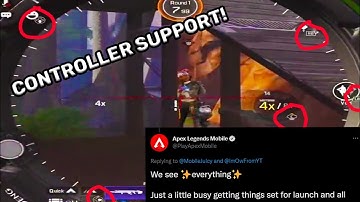 CONTROLLER SUPPORT CONFIRMED! | Apex Mobile GLOBAL VERY SOON!? | NEW Pre registration Rewards!