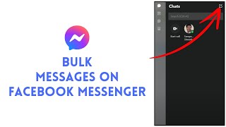 How to Send Bulk Messages on facebook Messenger 2024? screenshot 2