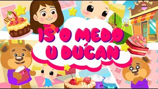 Video thumbnail of "Djecije pjesmice: Iš'o medo u dućan / Decije pesme / Pesma za decu / Decija muzika"