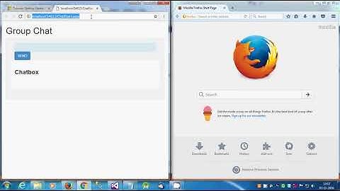 How to create Web Chat App Using Asp NET
