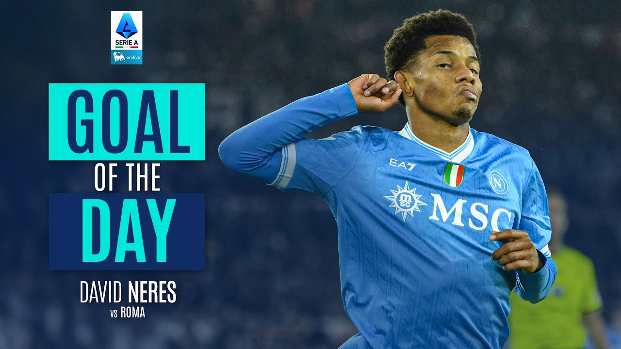 GOAL OF THE DAY | Neres’ Lethal Counterattack in Slow Motion | Roma-Napoli | Serie A 2025/26