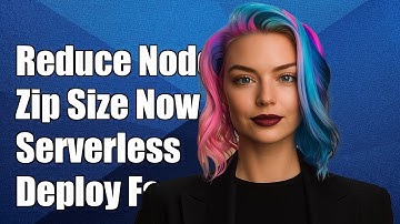 How to Reduce Node Modules Zip Size in Serverless Framework Deployments