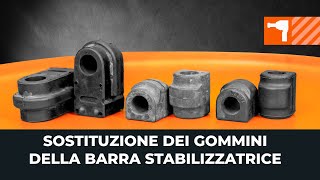 Come cambiare Gommini Barra Stabilizzatrice Scénic 2 - video tutorial