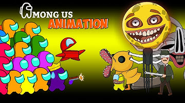 어몽어스 Among Us VS R.E.P.O Monster Complete | AMONG US FUNNY ANIMATION