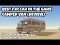 Camper Van (RV) Review (Acceleration, Top Speed, and Consumption Test) | Roblox A Dusty Trip