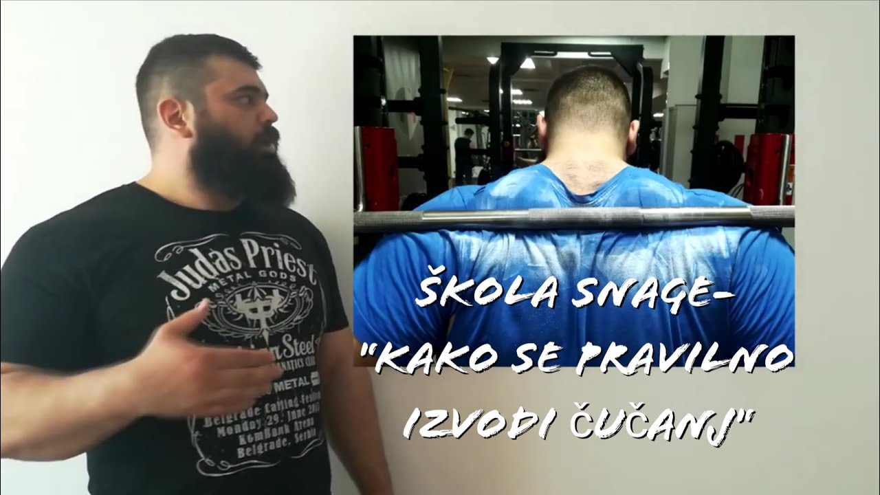Škola snage - Kako se izvodi čučanj