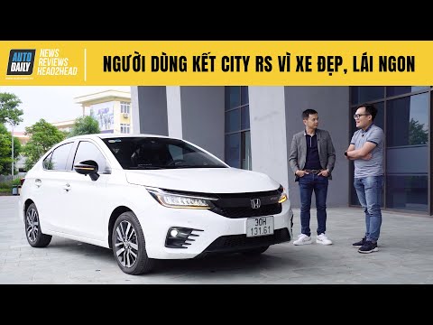Video Người dùng Honda City RS 2021 - Kết vì thiết kế, xuống... - youtube