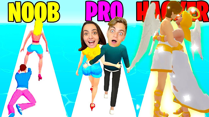 NOOB VS PRO VS HACKER SU BESTIE WARS RUN 3D! *BACIA IL FIDANZATO PER VINCERE!!* Dani e Robbi