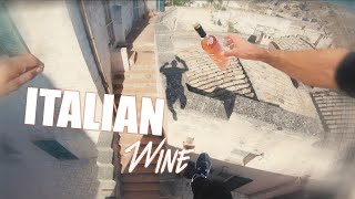 Drunk Parkour POV in Ancient city of Matera