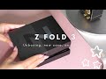 Galaxy Z Fold 3 Unboxing + accessories + customize with Samsung Theme Store