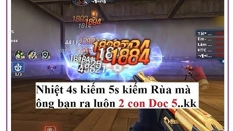 RED ZONE 2 Nhiệt Rất Nhiều 4s kiếm Rùa kiếm 5s mà ông bạn lại ra tiếp 2 con doctor 5 sao | HTC Vlogs