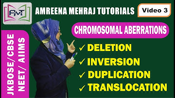 #GENETICS  #CHROMOSOMAL #ABERRATIONS #DELETION #INVERSION #DUPLICATION #TRANSLOCATION