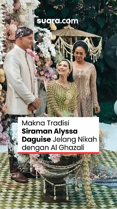 Cantiknya Alyssa Daguise saat Prosesi Siraman Jelang Menikah dengan Al Ghazali