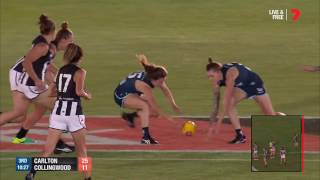 Aflw Highlights - Carlton V Collingwood